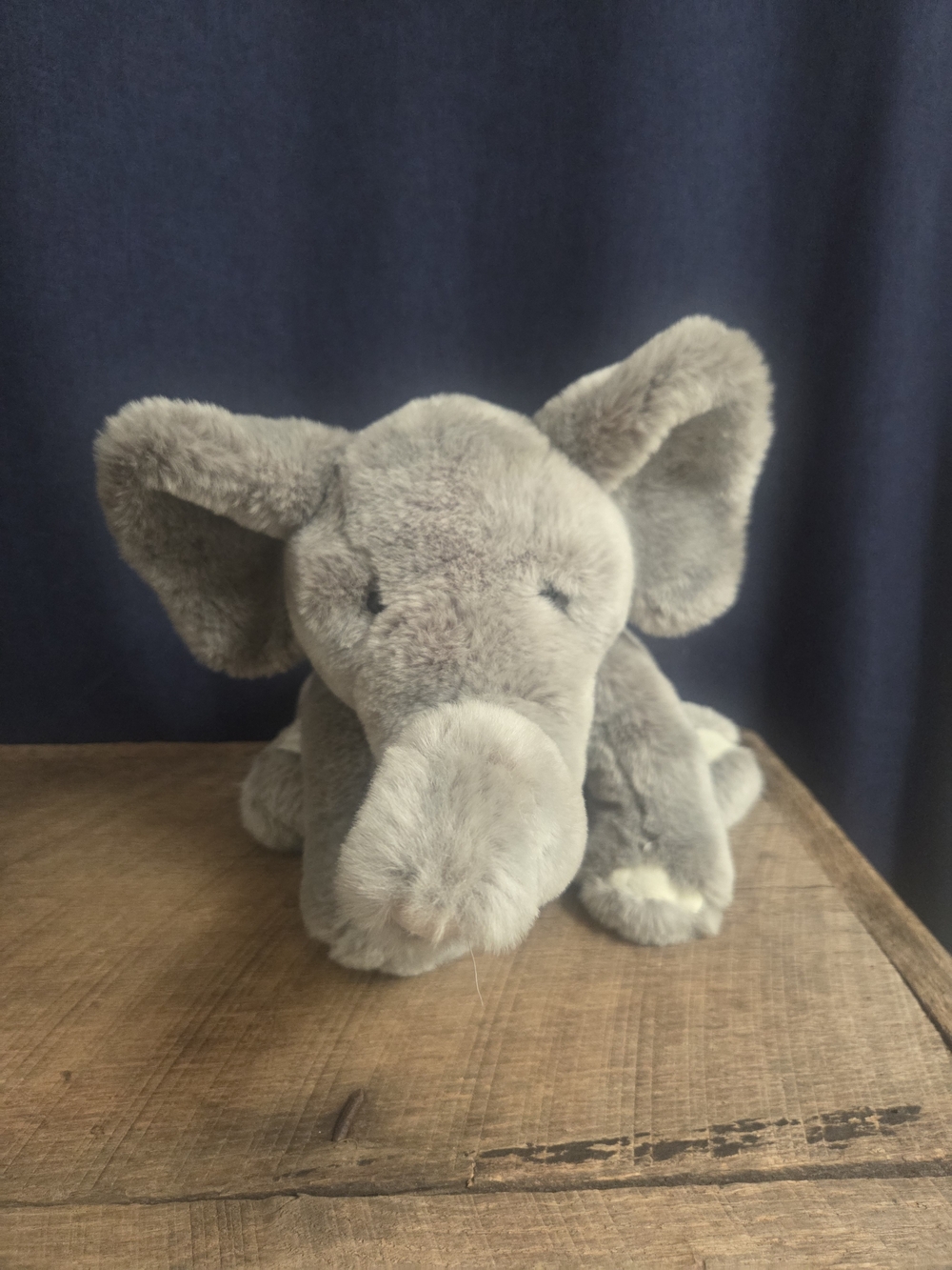 Animal Alley Soft Plush Elephant Collection Label — Bin W